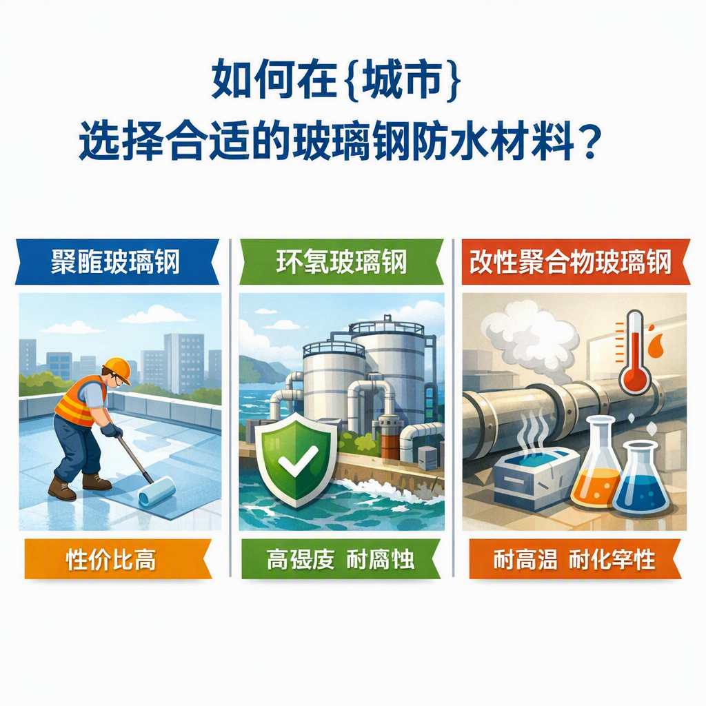 如何在晋城选择合适的玻璃钢防水材料？
