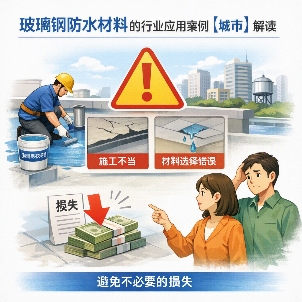 玻璃钢防水材料的行业应用案例，晋城解读