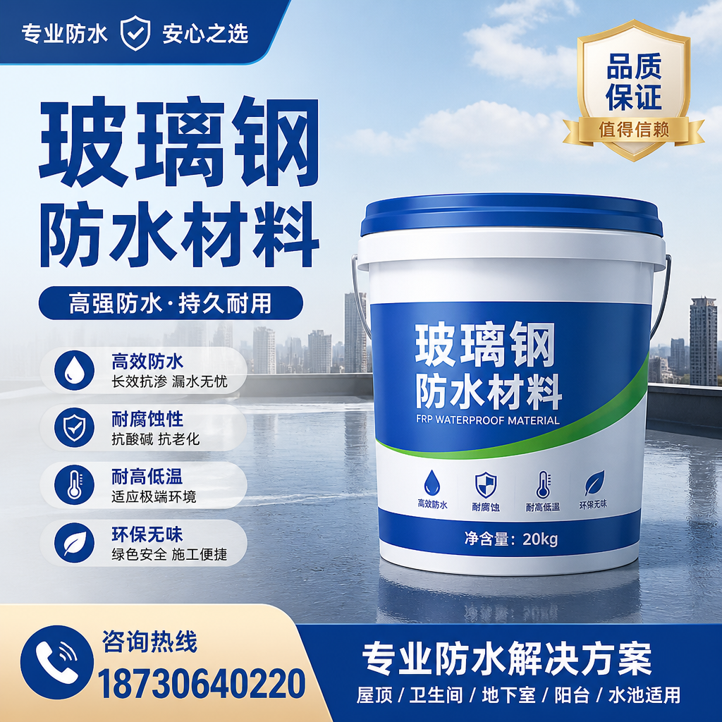 了解玻璃钢防水材料的市场趋势，晋城 企业不可不知